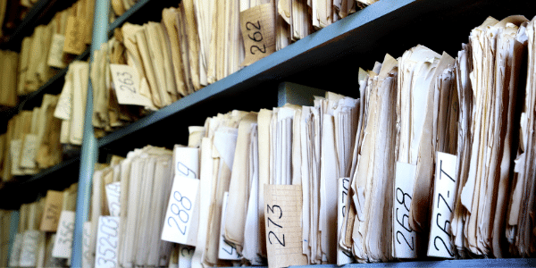 stockage archives papiers - SGA